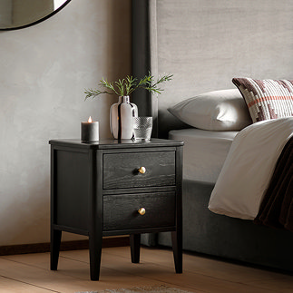 Matthias 2 drawer bedside table
