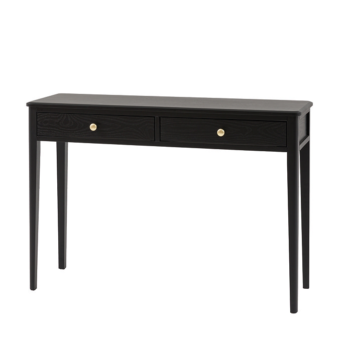 Matthias 2 Drawer Console Black