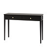 Matthias 2 Drawer Console Black