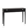 Matthias 2 Drawer Console Black