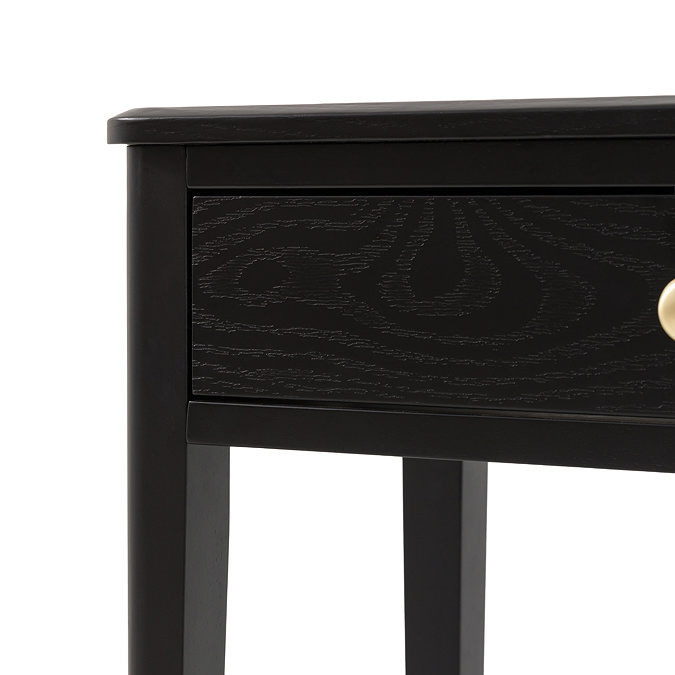 Matthias 2 Drawer Console Black