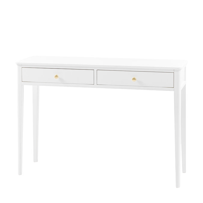 Matthias 2 Drawer console table white
