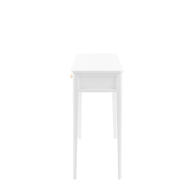 Matthias 2 Drawer console table white