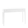 Matthias 2 Drawer console table white