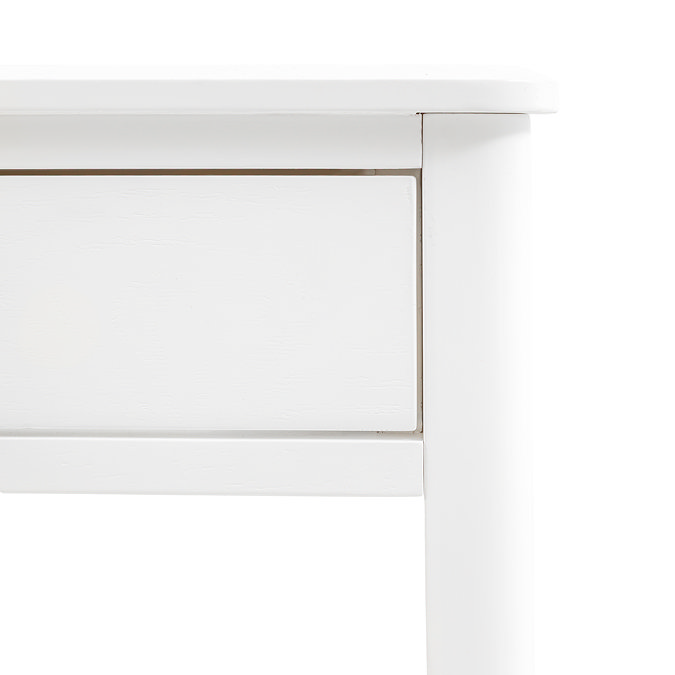 Matthias 2 Drawer console table white