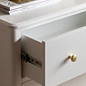 Matthias 3 drawer chest in white
