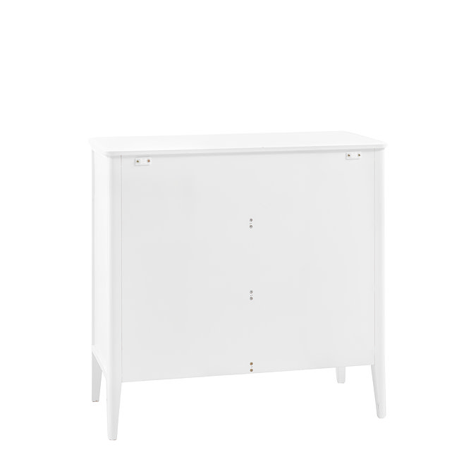 Matthias 3 drawer chest in white