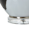 Glass Table Lamp grey close up image