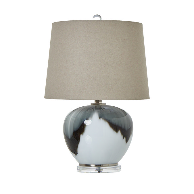 Glass Table Lamp grey image