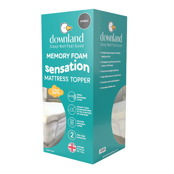 Memory Foam Sensation Mattress Topper carousel image