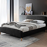 Memphis Boucle Bed - Charcoal main image