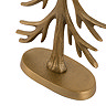 Ivy set of 2 metal tree ornaments