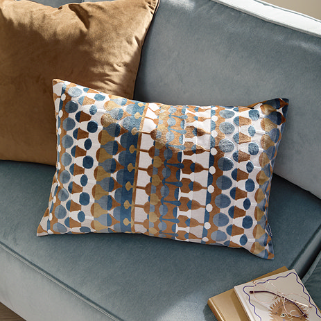 Metro Abstract Ginger cushion image