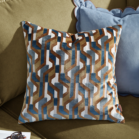 Metro Prism Ginger Cushion image