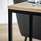 Metro Side Table Oak Image 2