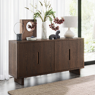 Miami Dark Oak Large Sideboard image