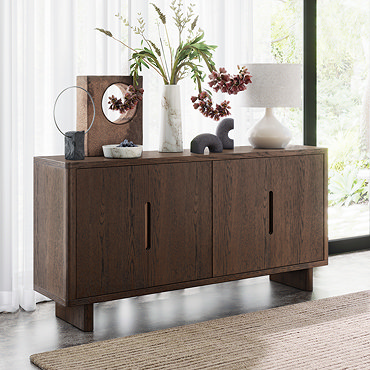 Miami Dark Oak Large Sideboard image