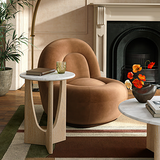 Miami Oak Side Table image