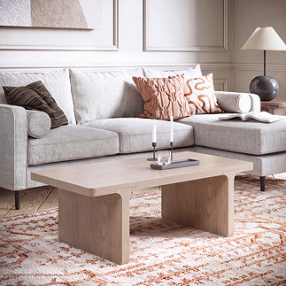 Miami oak coffee table