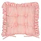 Millie ruffle seat pad pair in pink image  2