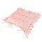 Millie ruffle seat pad pair in pink image 3