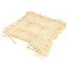 Millie ruffle seat pad pair in yellow image 3