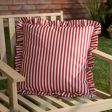 Millie ruffle candy red image 2