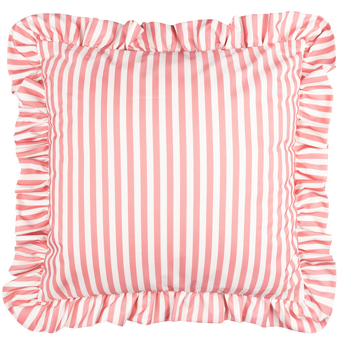 Millie ruffle pink cushion image 2