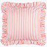 Millie ruffle pink cushion image 2