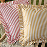 Millie ruffle pink cushion image 5