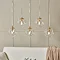 Milton  Ceiling Light - Brass main image