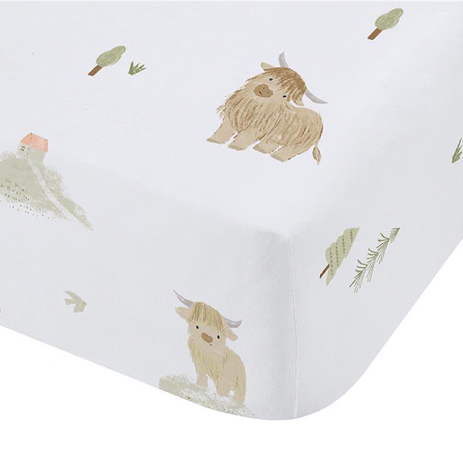 mini moo fitted sheet