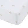 Stars and Stripes Fitted Sheet Natural