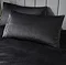 Montrose Duvet Cover Set in black on bed image