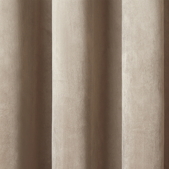 Montrose curtains in linen on wall in linen on wall image 2