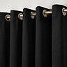 Montrose Curtains in black on wall image 3