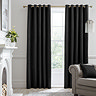 Montrose Curtains in black on wall image 1