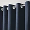 Montrose Curtains in navy on wall image 3
