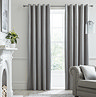 Montrose silver curtains on wall image 1