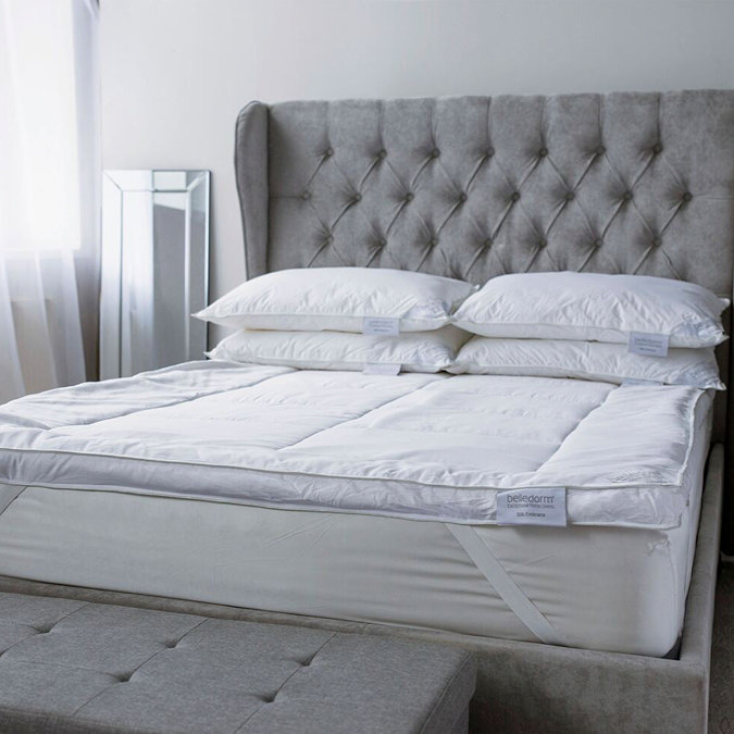 mulberry silk mattress topper