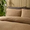 Muscat Waffle Duvet Cover Set - Caramel carousel image