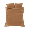 Muscat Waffle Duvet Cover Set - Caramel carousel image