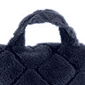 Cosy diamond cuddle chair cushion in navy handle image 3