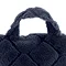 Cosy diamond cuddle chair cushion in navy handle image 3