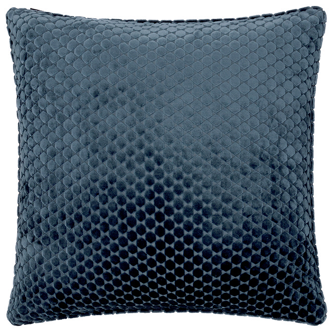 Neptune Feather Cushion in Navy image