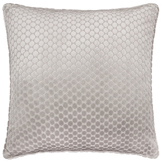 Neptune Feather Cushion in silver image
