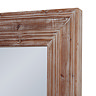 Newby Washed Wood Mirror Close Up