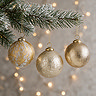 Niamh set of  6 Glass baubles