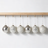 Niamh set of  6 Glass baubles