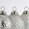 Niamh set of  6 Glass baubles